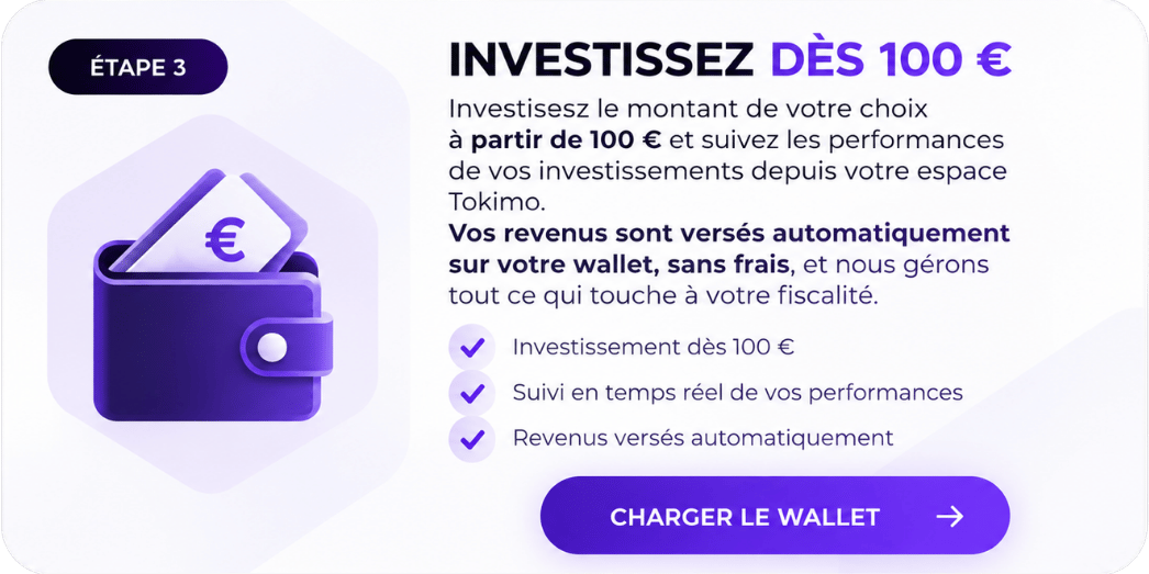 Investissez dès 100€